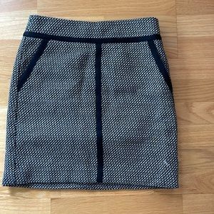 Loft tweed pencil skirt